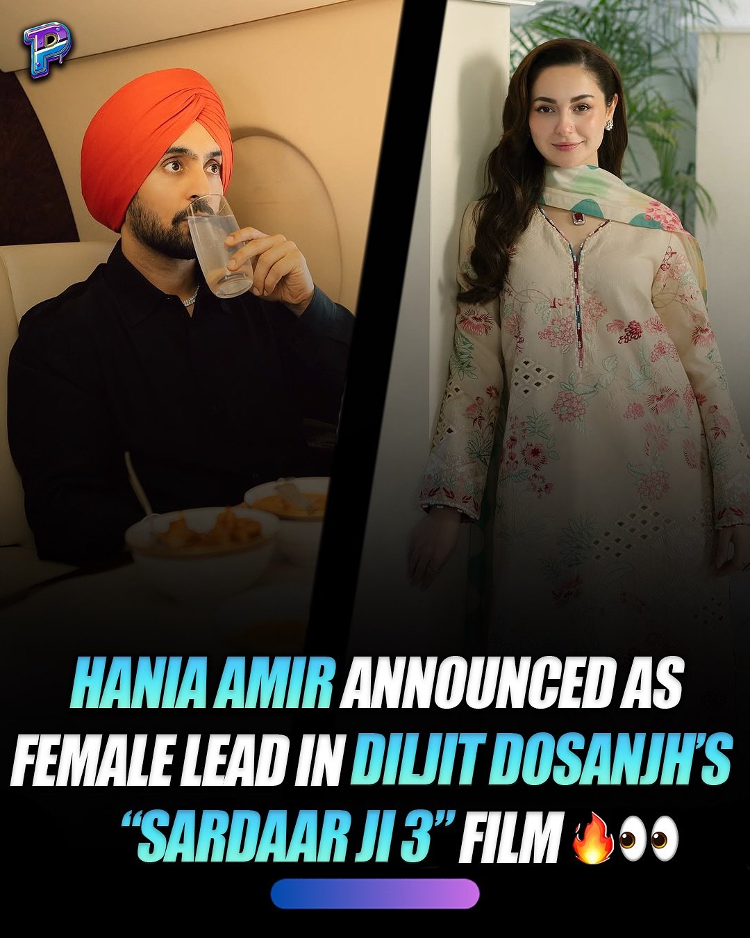 Hania Amir Joins Sardaar Ji 3 as Actress Opposite Diljit Dosanjh & Neeru Bajwa — Her Punjabi Film Debut 🇵🇰🎬🔥