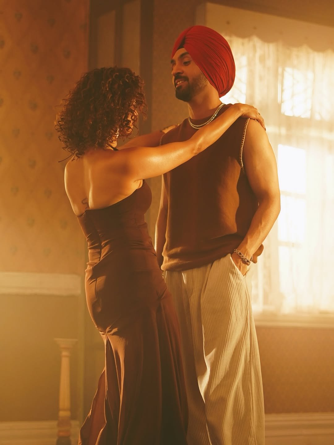 Diljit Dosanjh & Sanya Malhotra Light Up the Screen in ‘Charmer’ — The Latest Visual from AURA